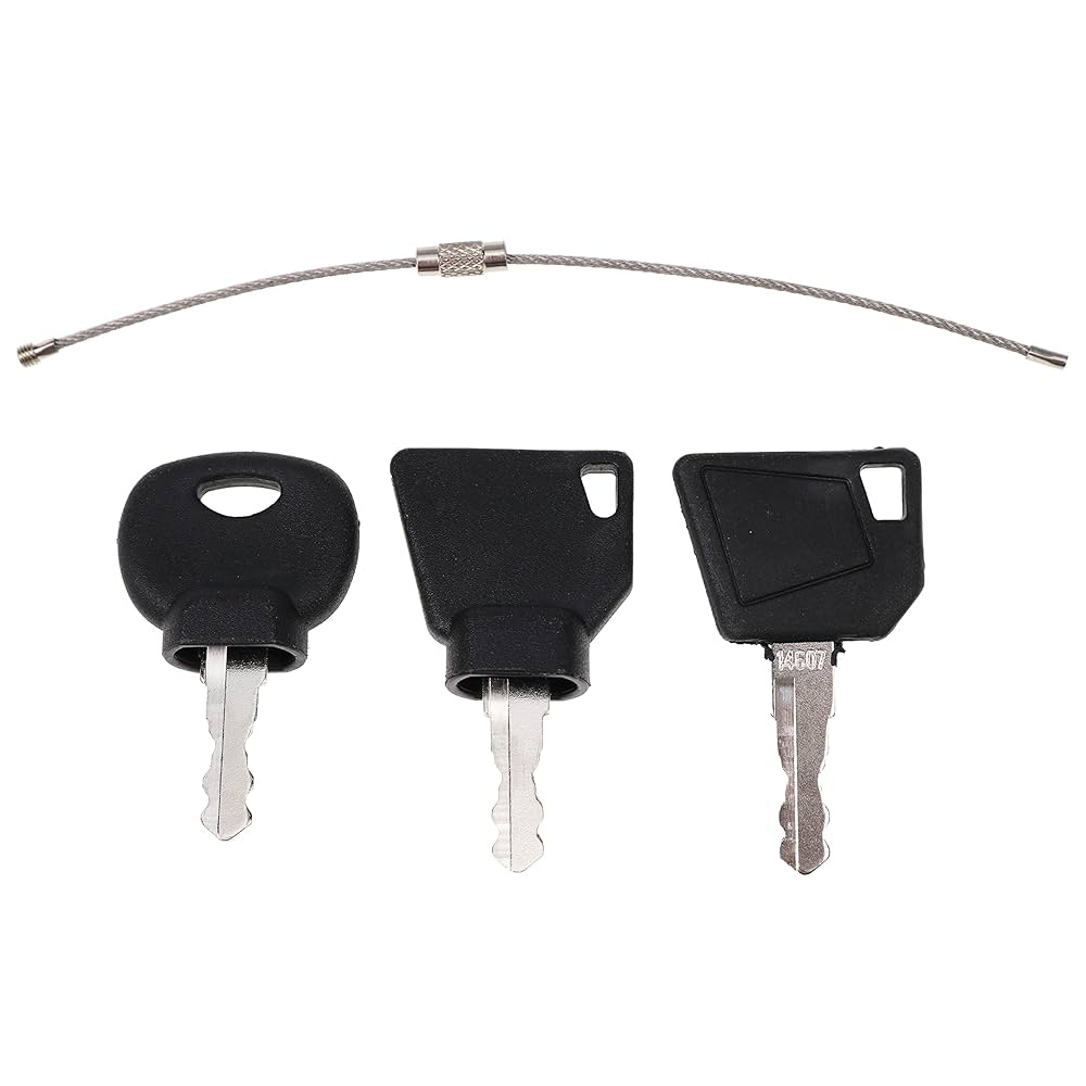 Amazon.com: DVPARTS Heavy Equipment Key Set - 3 Keys on Ring